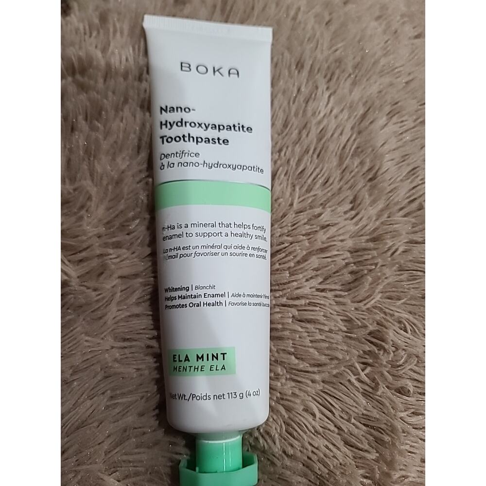 Boka Nano-Hydroxyapatite Toothpaste Ela Mint 3.4oze - 4oz